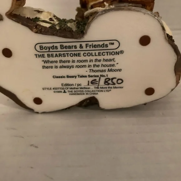 Boyd’s Bears 1999 Ol Mother McBear the more the merrier 1E/850 style 227733 - Picture 6 of 14